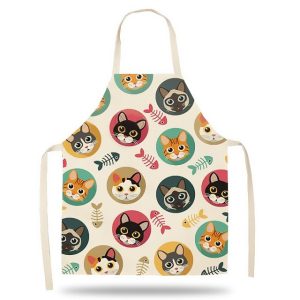 Cat Children's Kitchen Apron