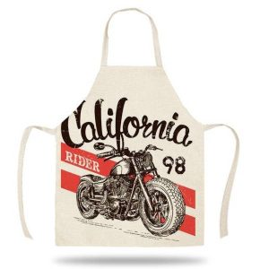Children's Motorcycle Kitchen Apron
