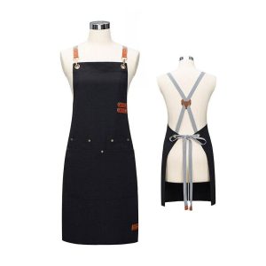 Cross-Strap Kitchen Apron