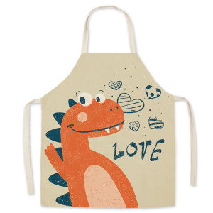 Dinosaur Love Kids Kitchen Apron