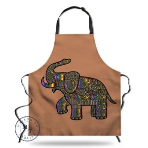 Elephant Kitchen Apron