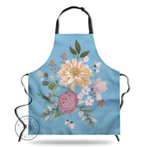 Floral Kitchen Apron