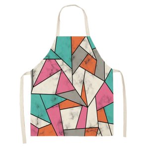 Geometric Kitchen Apron