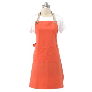 Orange Kitchen Apron