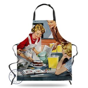 Retro Kitchen Apron