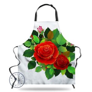 Rose Kitchen Apron