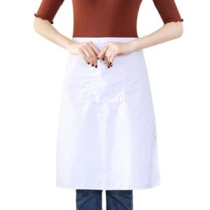 Short White Apron