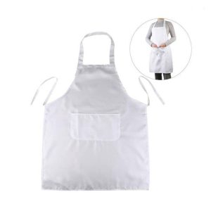 White Kitchen Apron